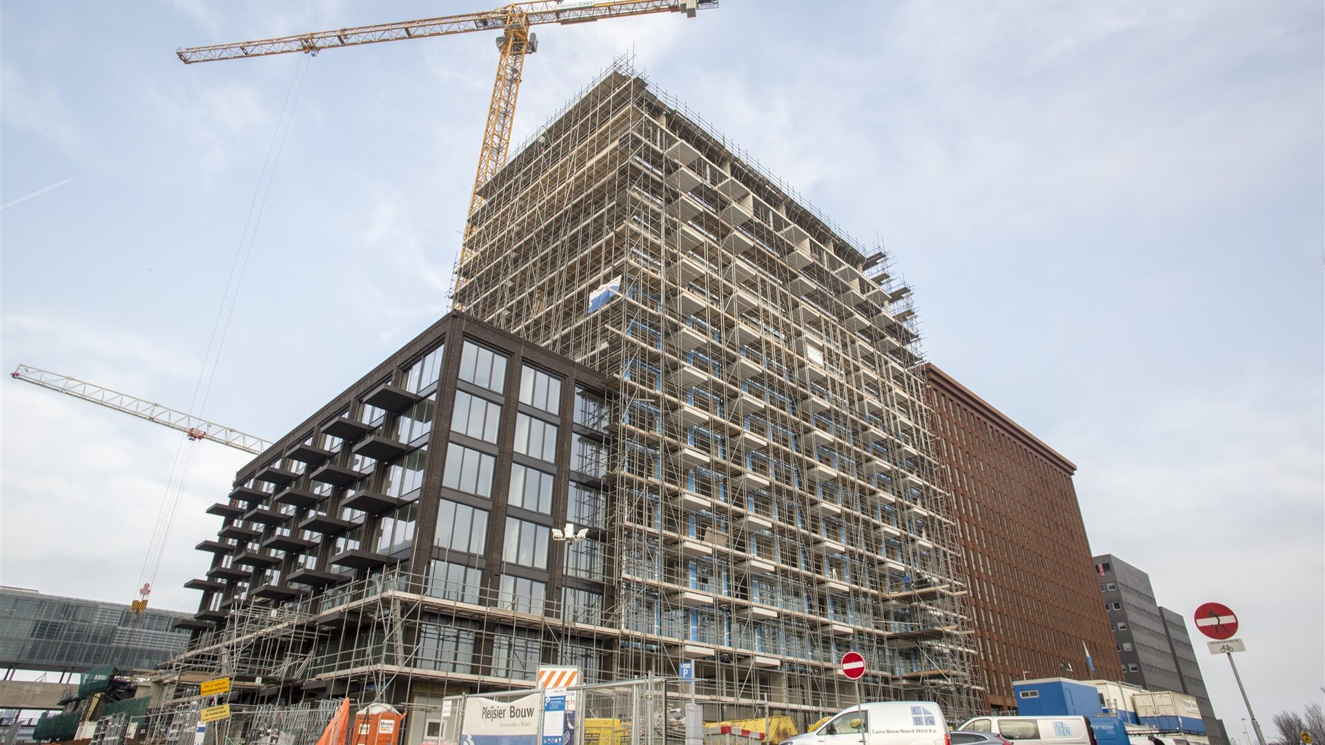Buiksloterham in aanbouw